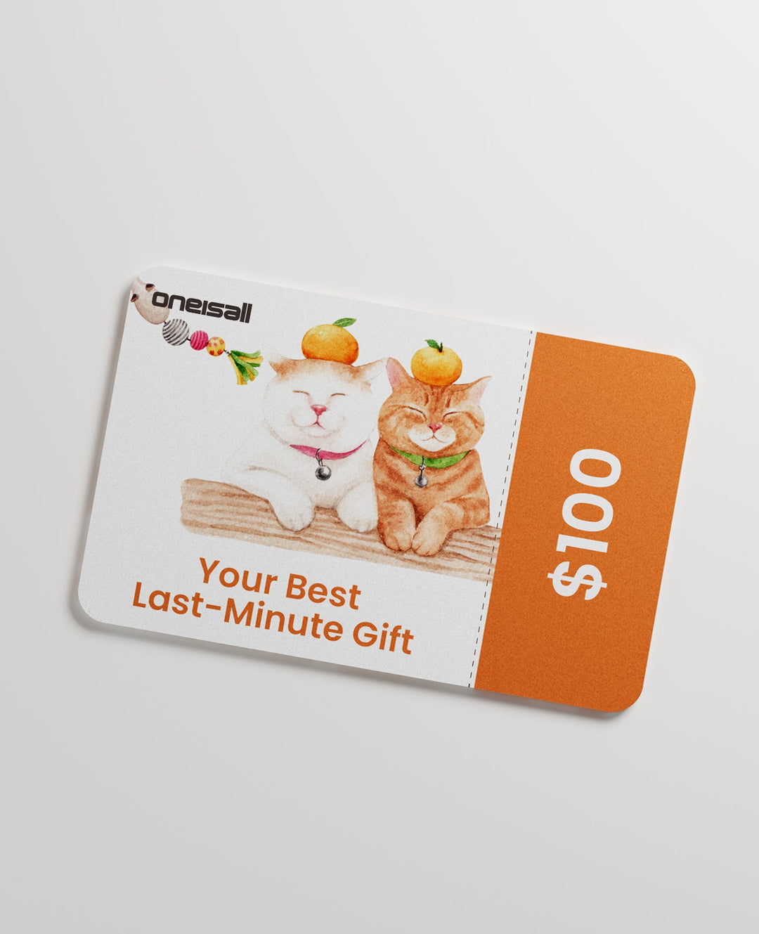 Cartes-cadeaux électroniques Oneisall de 100 $