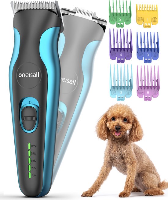 Oneisall Hondentrimmer DTJ-002 CW01138 - Honden trimset - Katten trimmer - Kat en hond - Dierentrimmer - Oplaadbaar