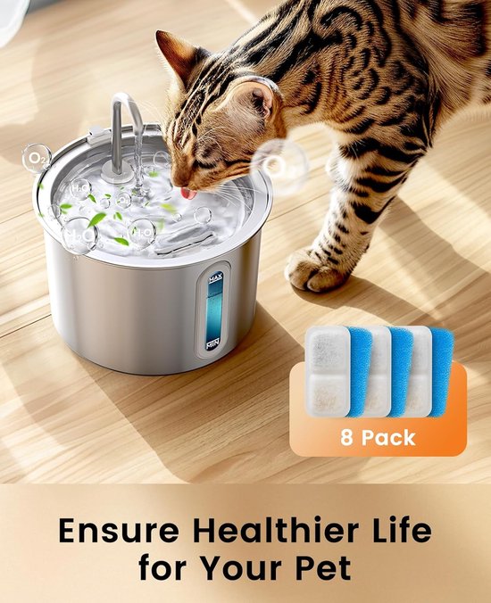 Oneisall Drinkfontein filter refill PWF-001 PJ17021 - Waterdispenser - Waterbak - Kat en hond