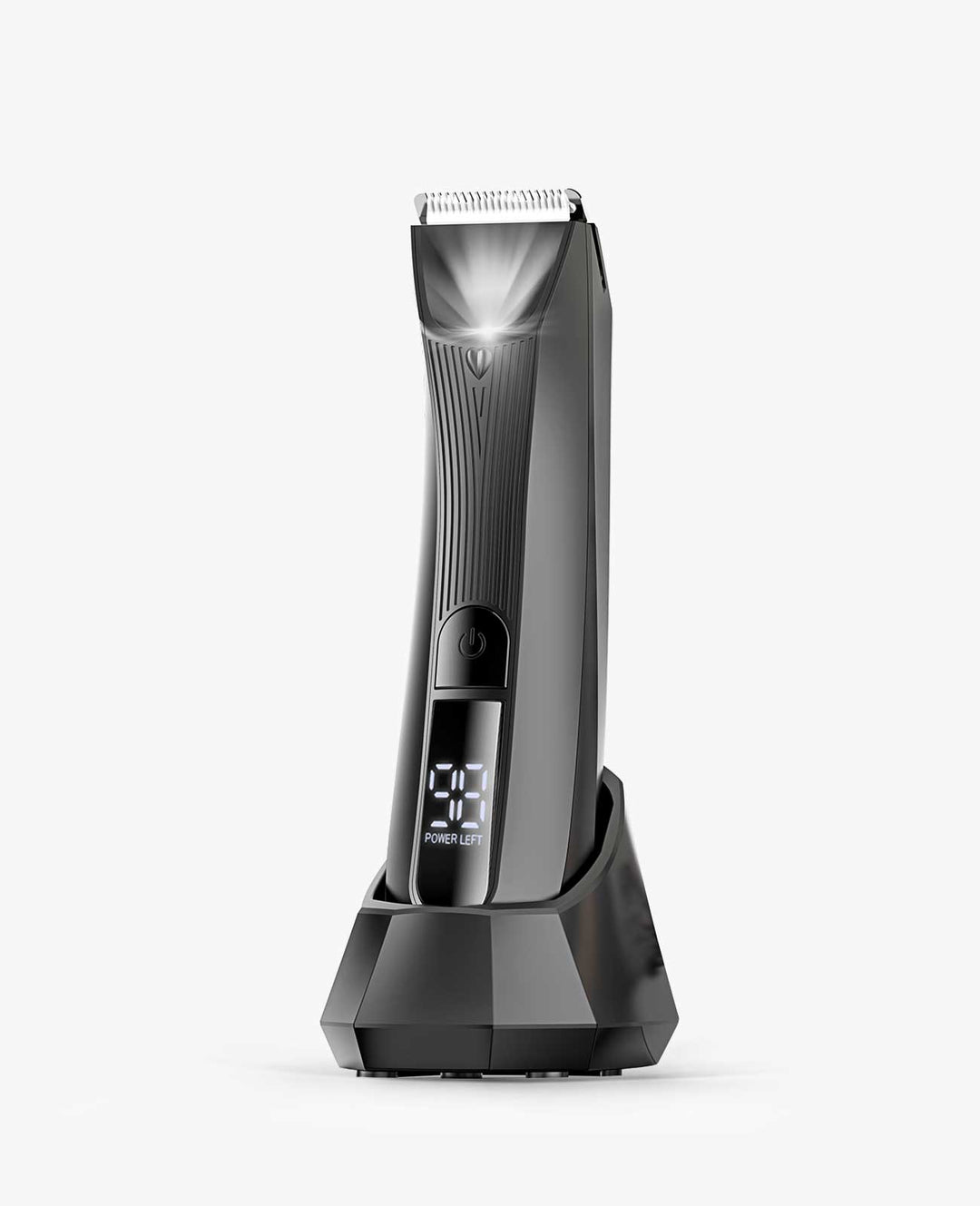 Oneisall Low Noise Small Dog Trimmer for Grooming for Long Hair Cats Dogs Pets, Portable Dog Hair Clippers for Pet Grooming with LED Light