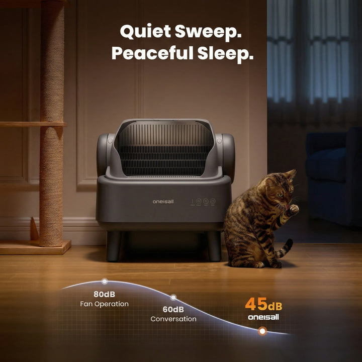 Oneisall Ease S1 Zelfreinigende Kattenbak