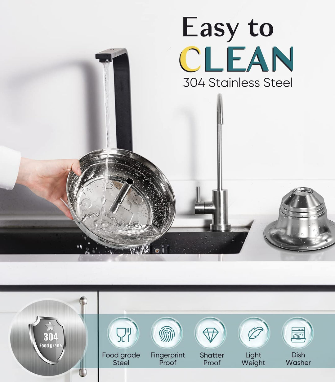 Oneisall Cat Water Fountain and Automatic Cat Feeder