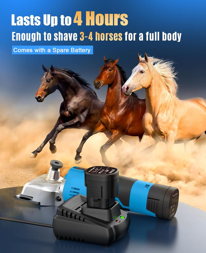 Oneisall 2601 Draadloze Paardenscheermachine All-in-One