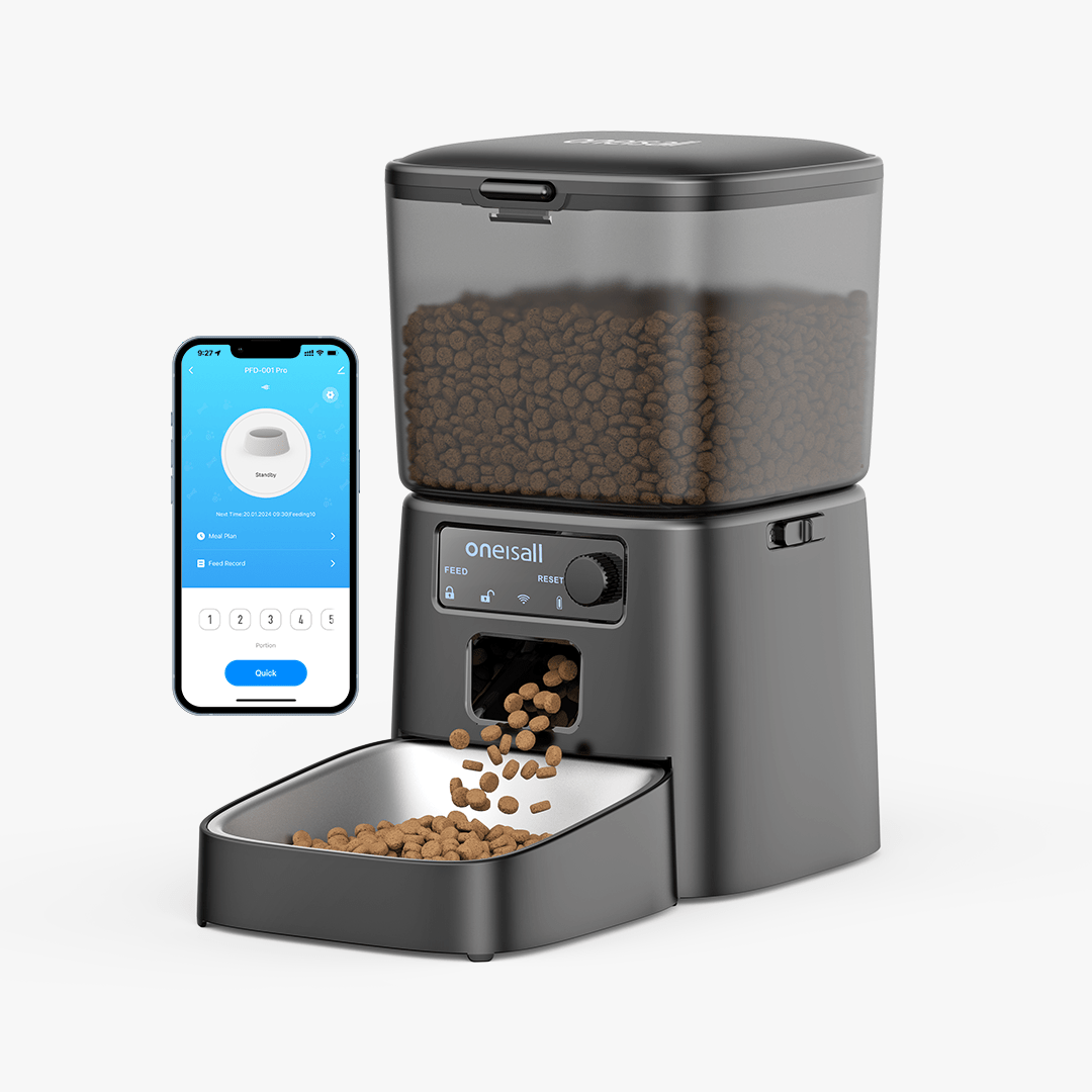 Oneisall 3,5L Automatische Kattenvoederautomaat
