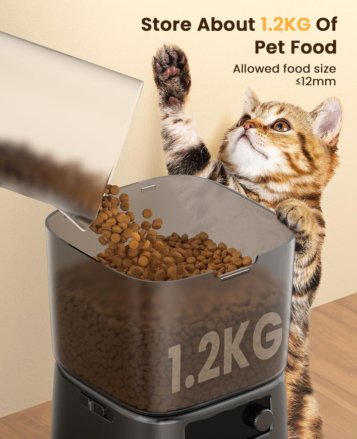 Oneisall 3,5L Automatische Kattenvoederautomaat