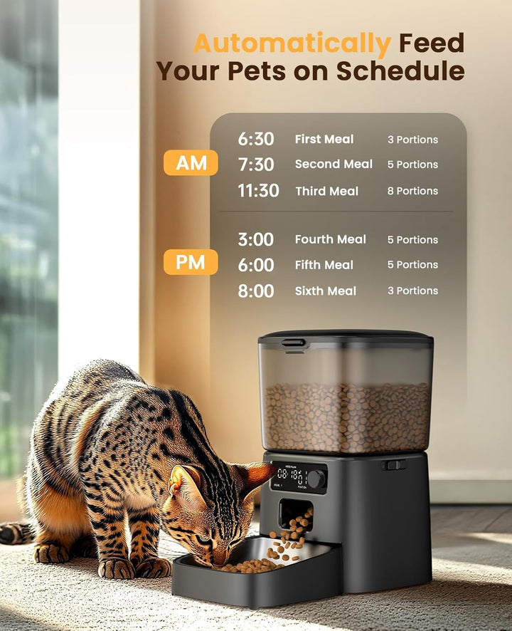 Oneisall 3,5L Automatische Kattenvoederautomaat