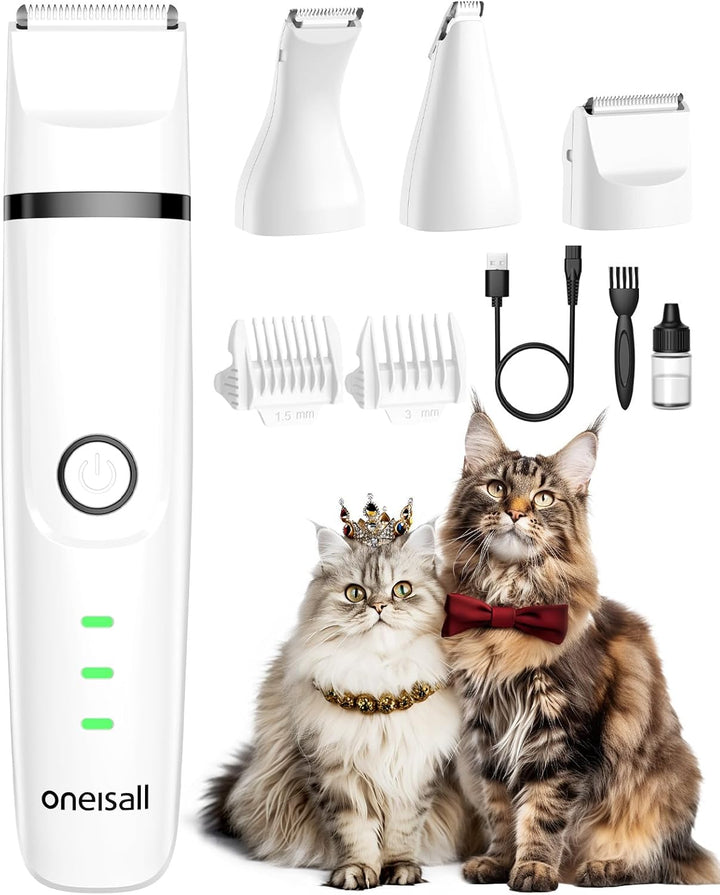 Oneisall N12 3-in-1 Kattentrimmerset