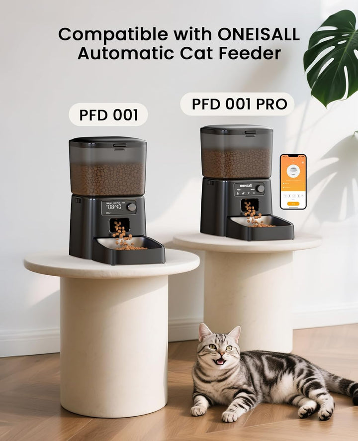 Oneisall Droogmiddelzakjes voor Droogvoer 6 Stuks voor Automatische Kattenvoederautomaten